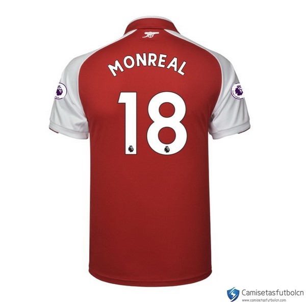 Camiseta Arsenal Primera equipo Monreal 2017-18